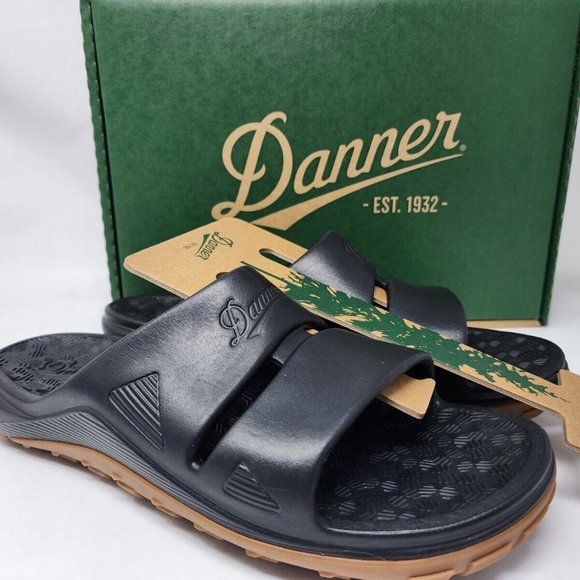 Danner 36440 Men's Shelter Cove Black Lightweight Camp Slip-On Sandals - Picture 6 of 6